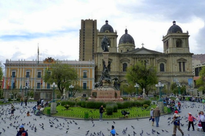 Plaza Murillo - La Paz Bolivia